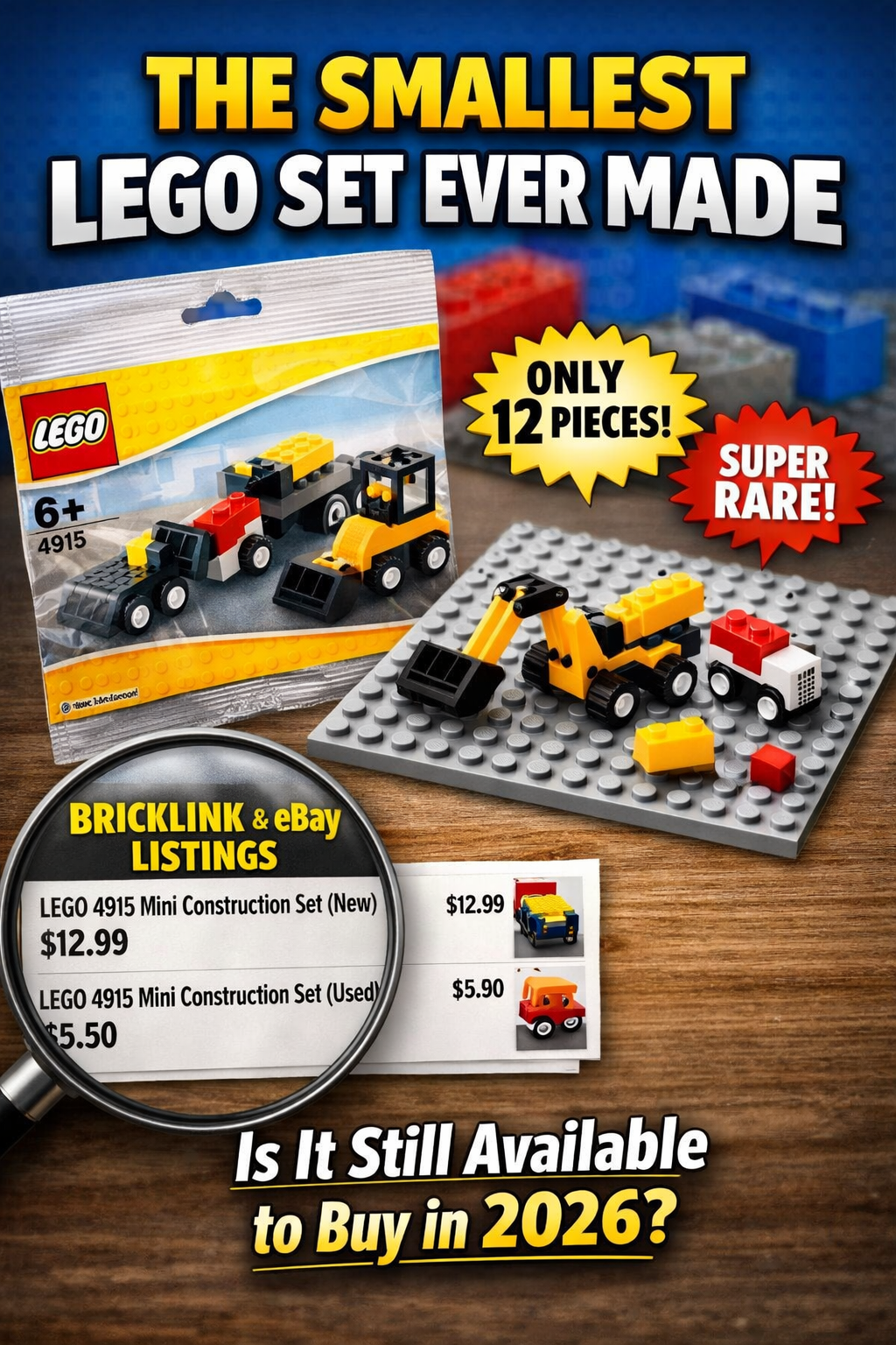The Smallest LEGO Set Ever Made: Is It Still for Sale?