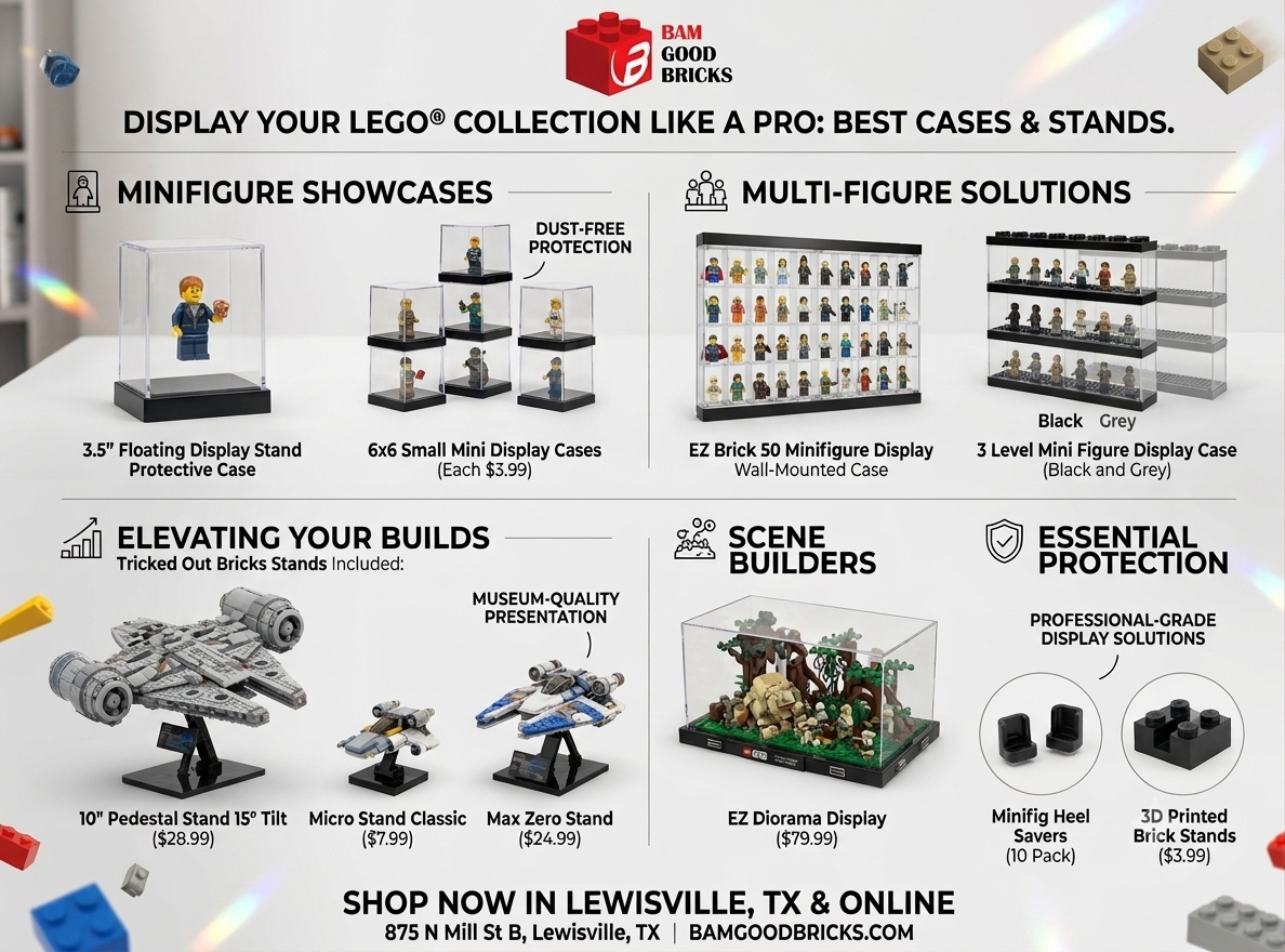 How to Display Your LEGO® Collection Like a Pro.