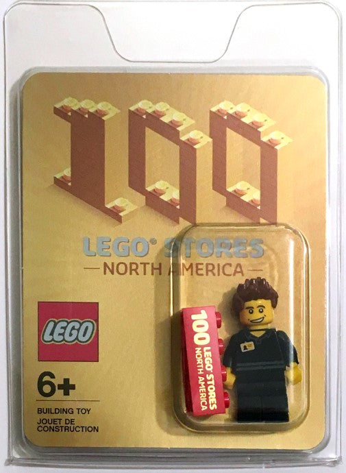LEGO® Promotional 100 LEGO Stores - North America 100STORESNA-1 New Minifigure