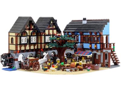 LEGO® Castle 10193 - Medieval Market Village Preowned Building Kit
