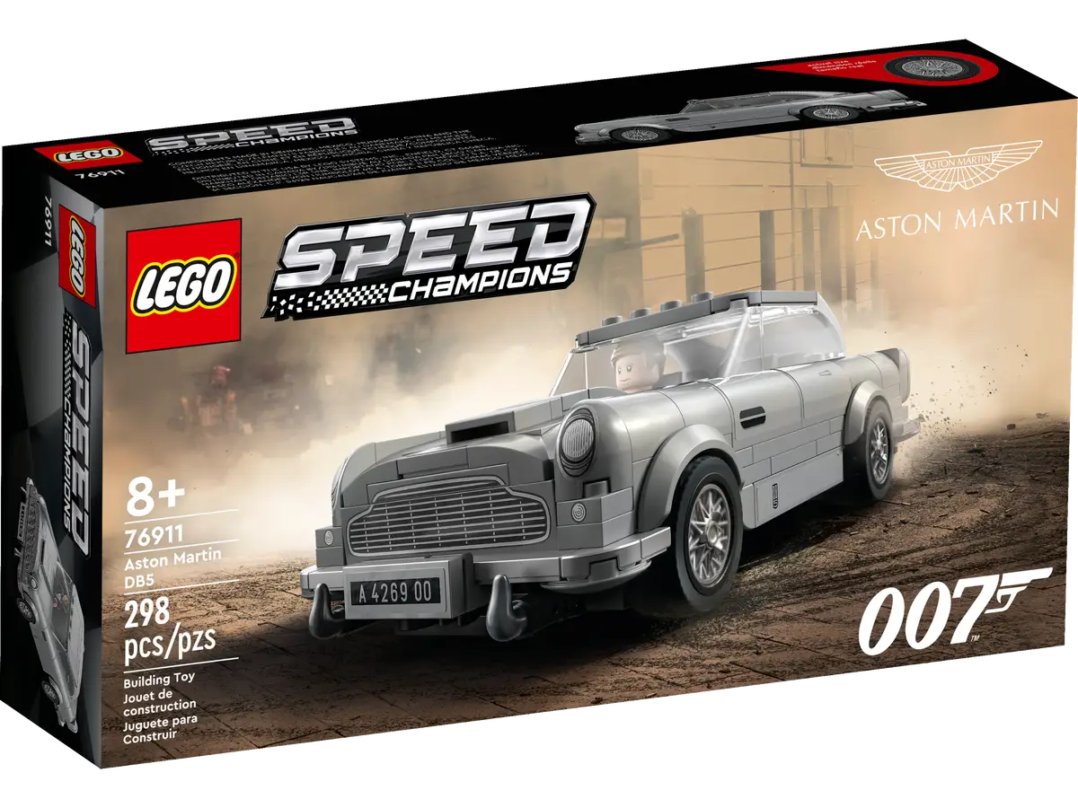 LEGO® Speed Champions 76911 007 Aston Martin DB5 Building Kit