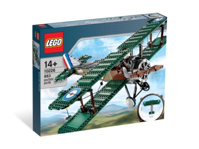 LEGO® Sculptures 10226 - Sopwith Camel Preowned Building Kit