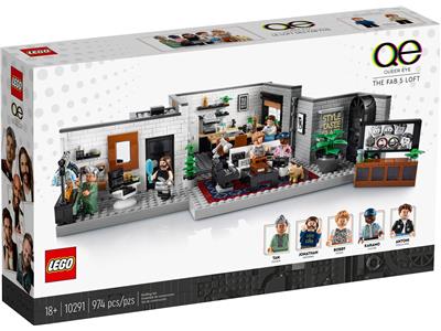 LEGO® Creator 10291 - Queer Eye - The Fab 5 Loft Preowned Building Kit