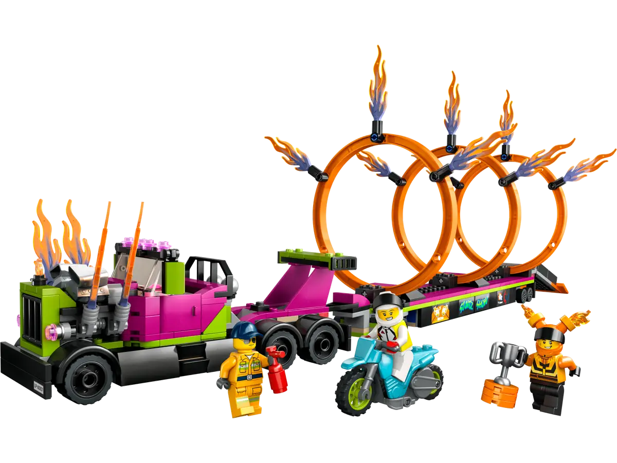 LEGO® Town 60357 Stunt Truck & Rin Building Kit