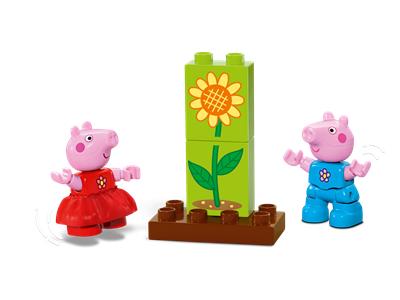 LEGO® DUPLO 10431 Peppa Pig Garden and Tree House Building Kit