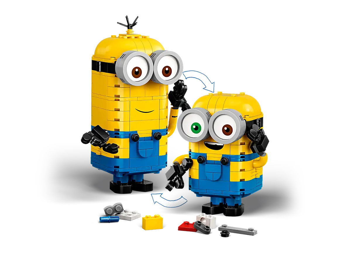 LEGO® Despicable Me and Minions 75551 Brick-Built Minions and Their Lair Building Kit