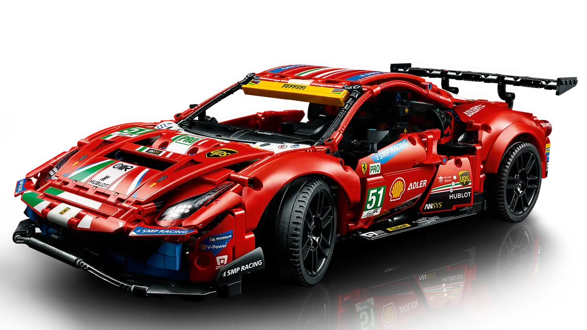 LEGO® Technic 42125 Ferrari 488 GTE AF CORSE #51 Building Kit