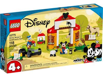 LEGO® Disney 10775 Mickey Mouse & Donald Duck's Farm Building Kit