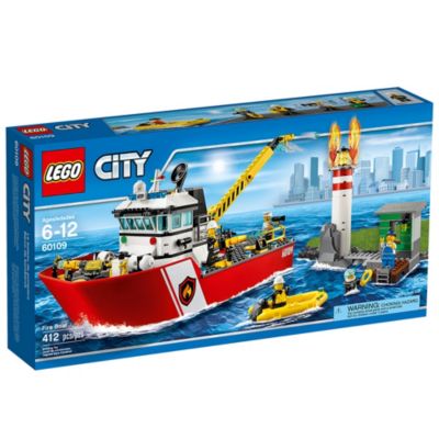 LEGO® Town 60109 - Fire Boat Preowned Building Kit