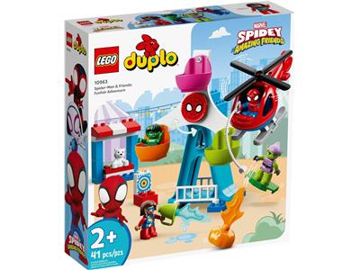 LEGO® Super Heroes 10963 - Spider-Man & Friends Funfair Adventure Preowned Building Kit