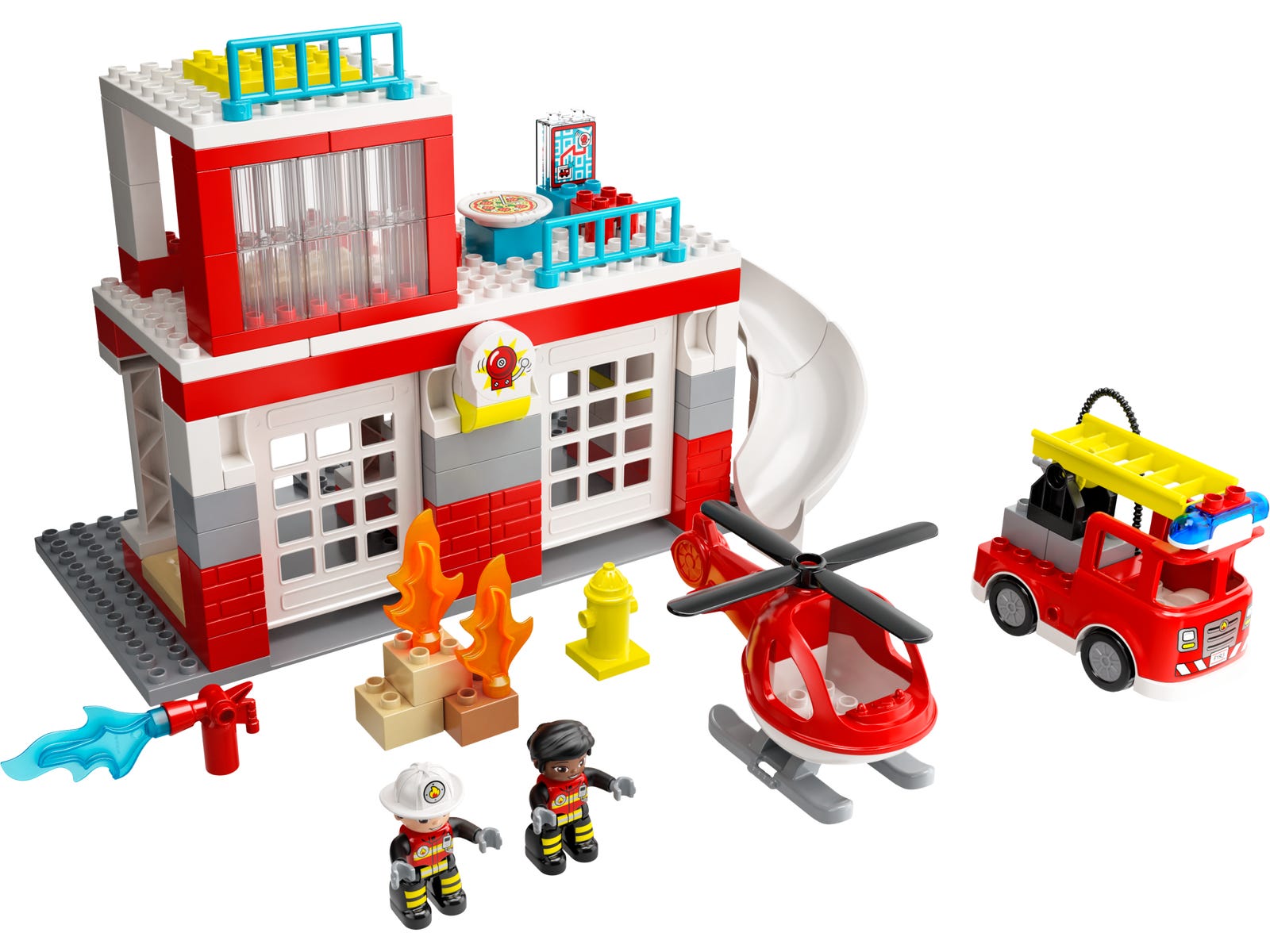 LEGO® DUPLO 10970 Fire Station & Helicopter Building Kit