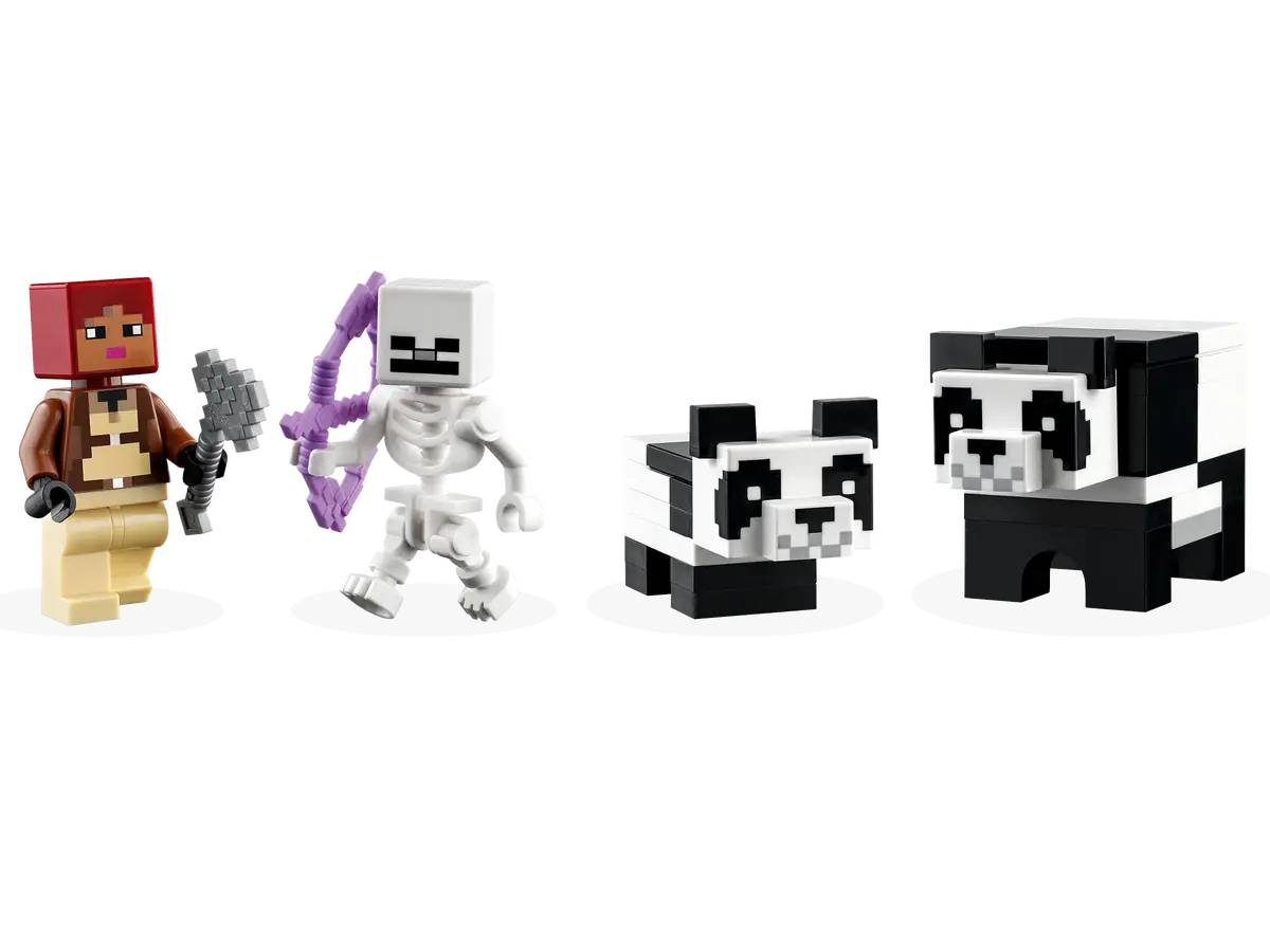 LEGO® Minecraft 21245 The Panda Haven Building Kit