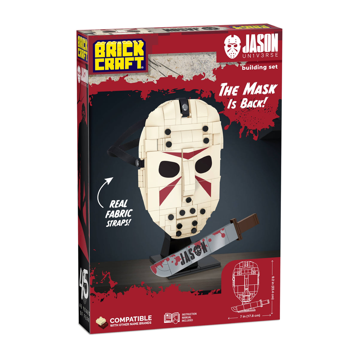 Jason's Mask Horror Building Set 311pc