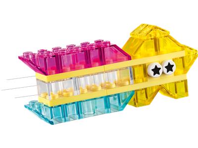 LEGO® Classic 11040 - Magical Transparent Box Preowned Building Kit
