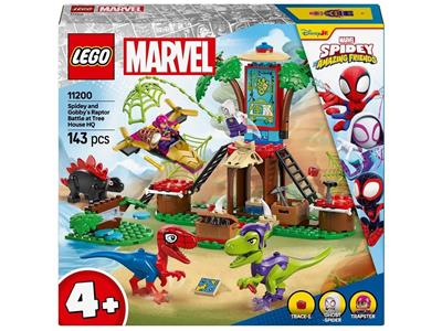 LEGO® Super Heroes 11200 - Spidey and Gobby's Raptor Battle at Tree House HQ Preowned Building Kit