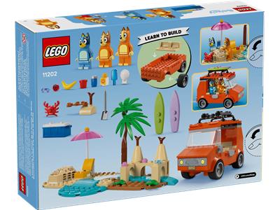 LEGO® Bluey 11202-1 Bluey's Beach & Family Car Trip