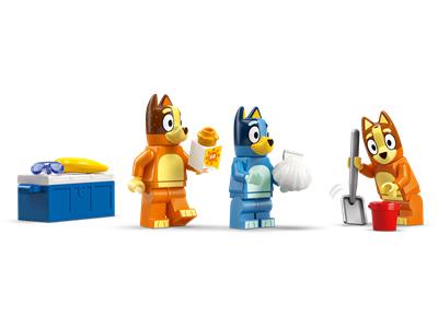 LEGO® Bluey 11202-1 Bluey's Beach & Family Car Trip