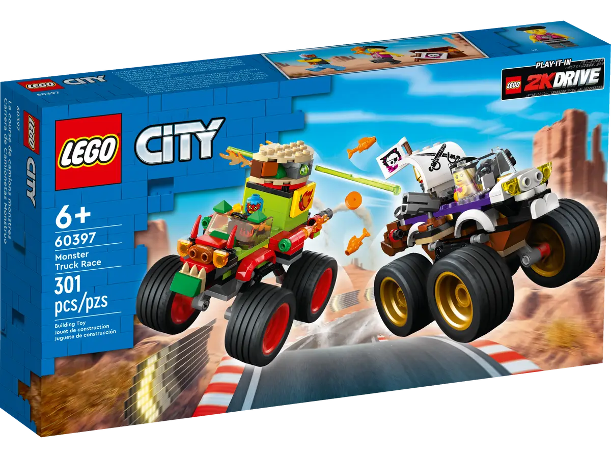 LEGO® Town 60397 Monster Truck Race Building Kit