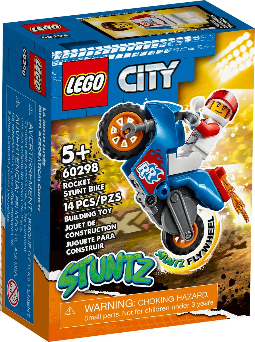 LEGO® Stuntz 60298 Rocket Stunt Bike Building Kit