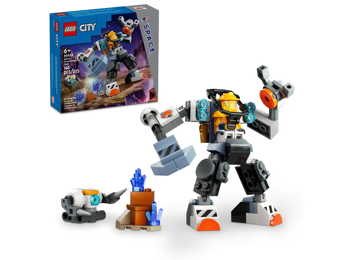 LEGO® Town 60428 Space Construction Mech Building Kit