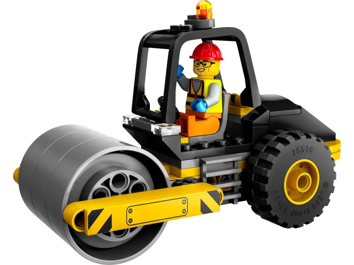 LEGO® Town 60401 Construction Steamroller Building Kit