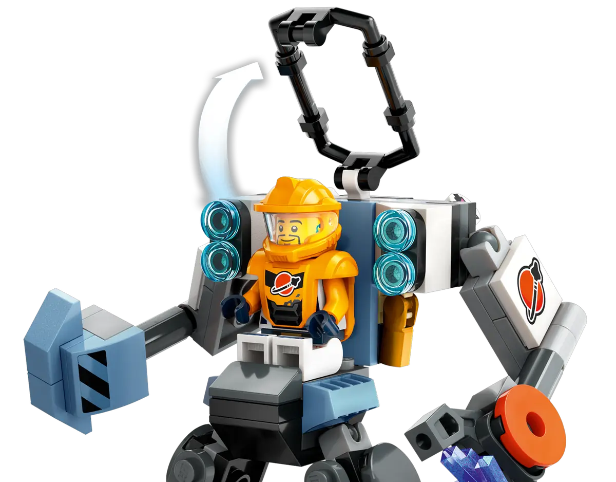LEGO® Town 60428 Space Construction Mech Building Kit