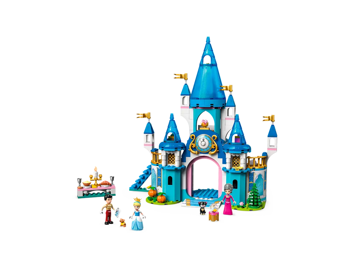 LEGO® Disney 43206 Cinderella and Prince Charming's Castle Building Kit
