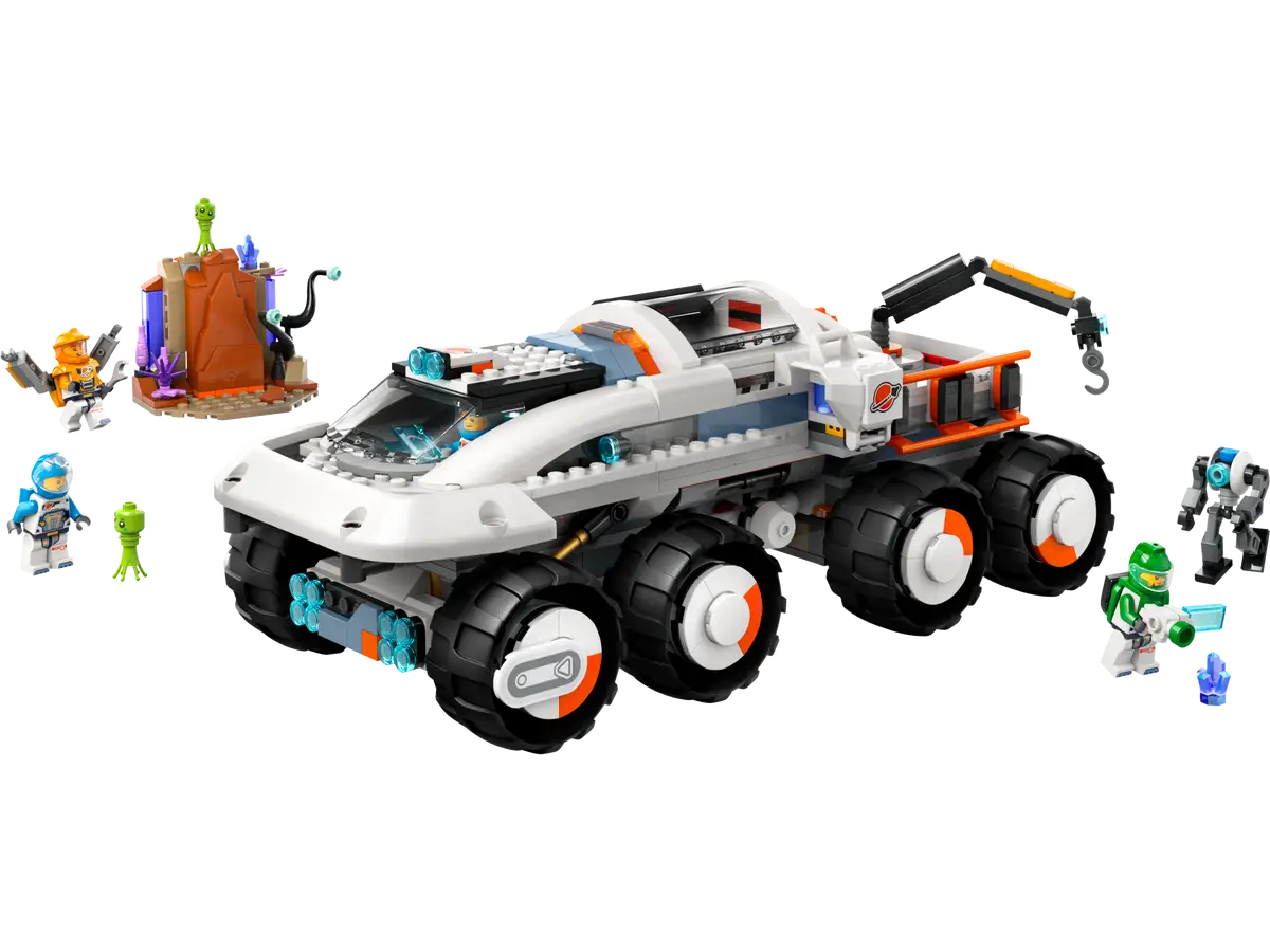 LEGO® Town 60432 Command Rover and Crane Loader Building Kit