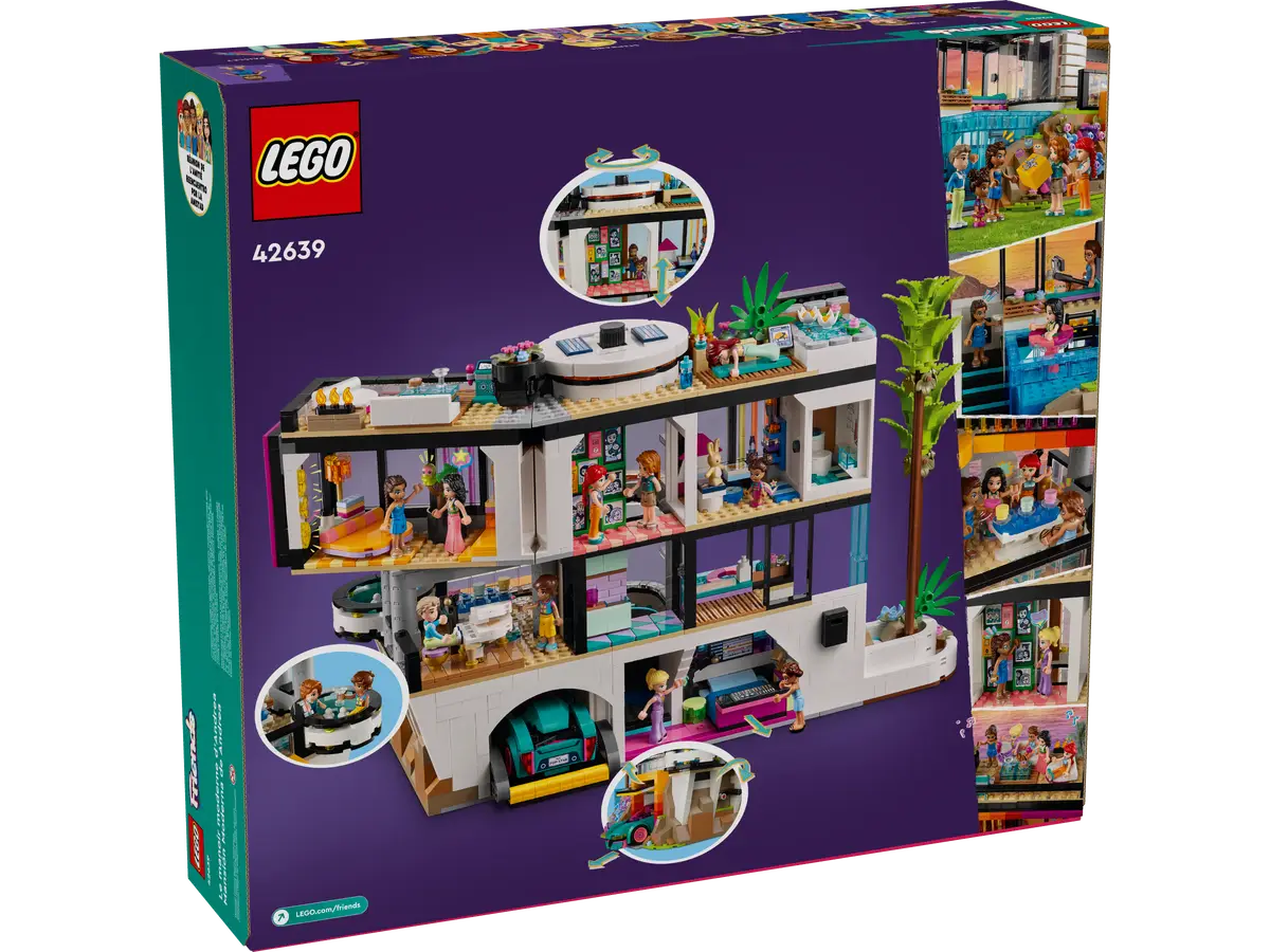 LEGO® Friends 42639 Andreas Modern Mansion Building Kit