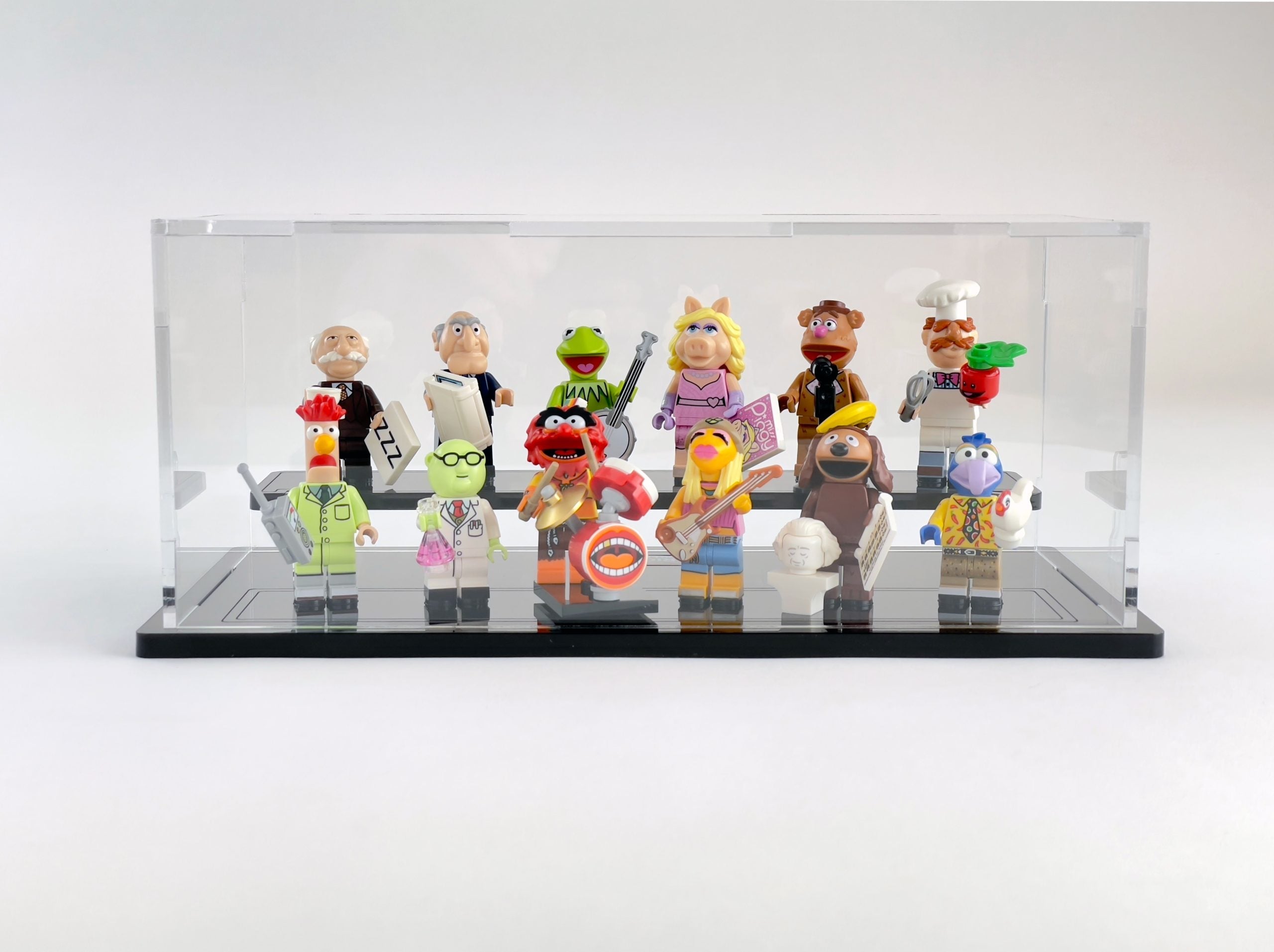 LEGO® Display – Tricked Out Bricks 12 Figure Podium Display Case