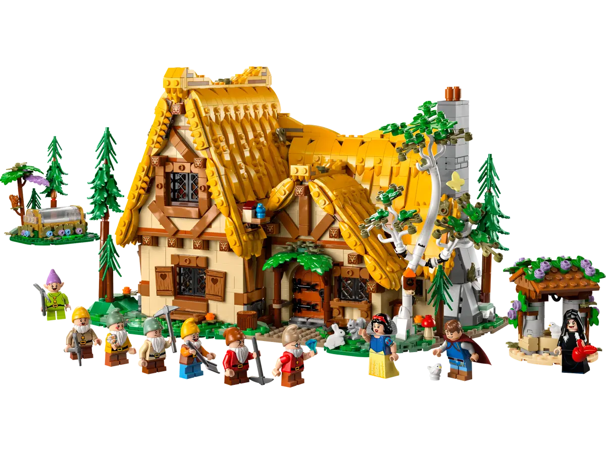 LEGO® Disney 43242 Snow White and the Seven Dwarfs' Cottage Building Kit