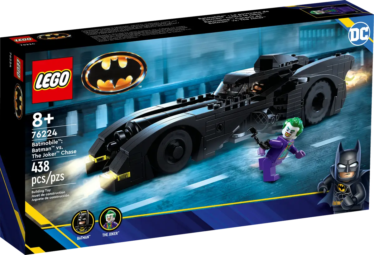 LEGO® Super Heroes 76224 Batmobile: Batman vs The Joker Chase Building Kit