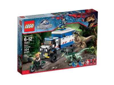 LEGO® Jurassic World 75917 Raptor Rampage Building Kit