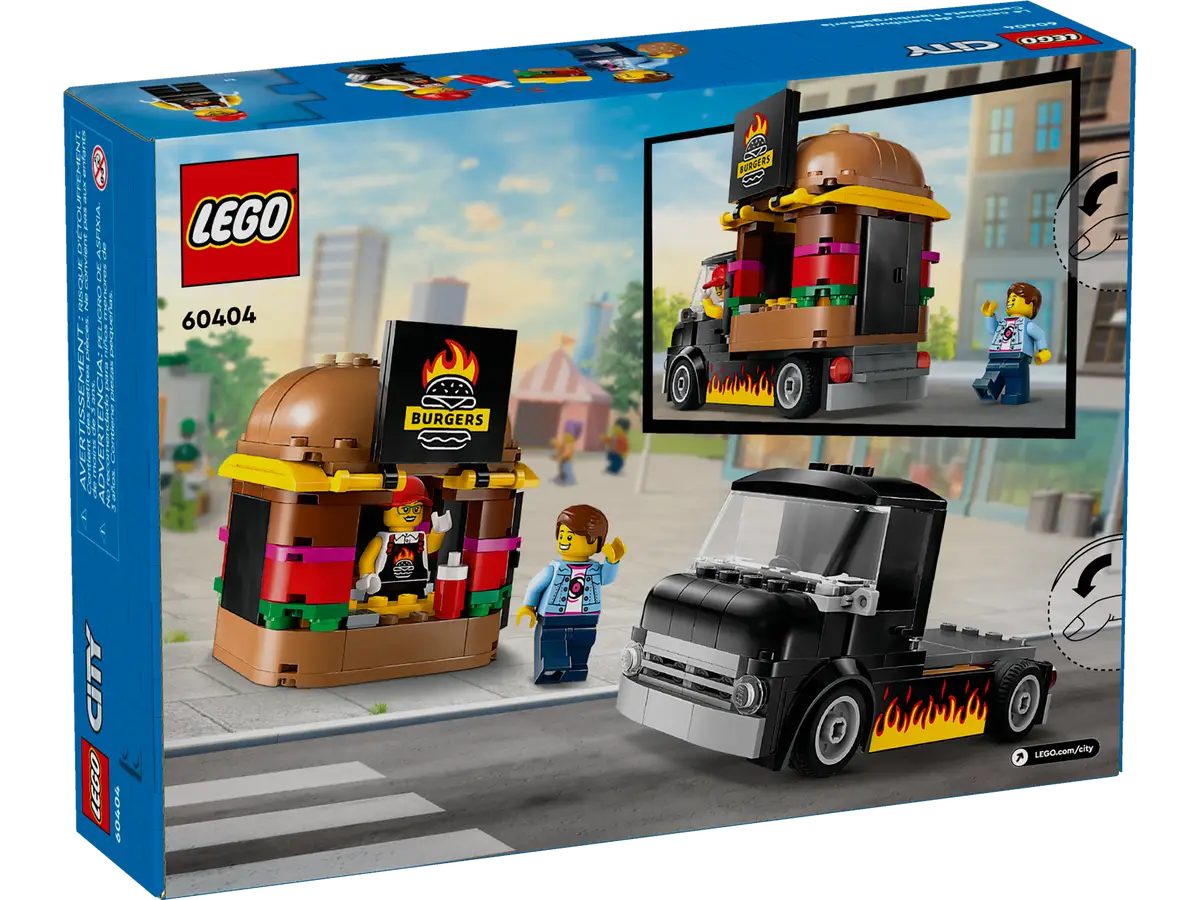 LEGO® Town 60404 Burger Truck Building Kit