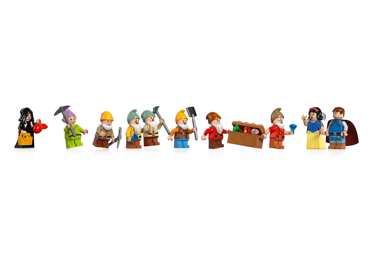 LEGO® Disney 43242 Snow White and the Seven Dwarfs' Cottage Building Kit