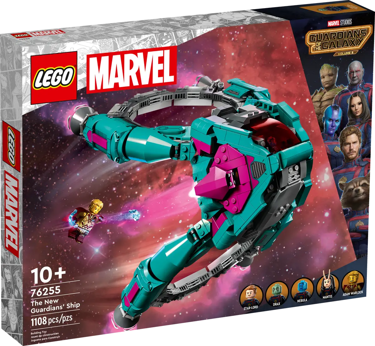 LEGO® Super Heroes 76255 - The New Guardians Ship Preowned Building Kit
