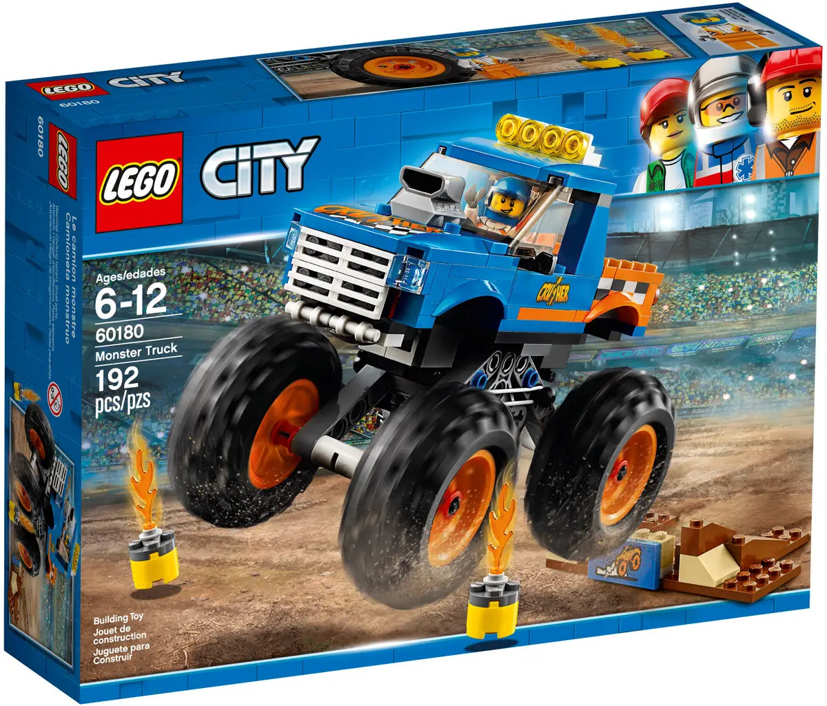 LEGO® Town 60180 Monster Truck Building Kit