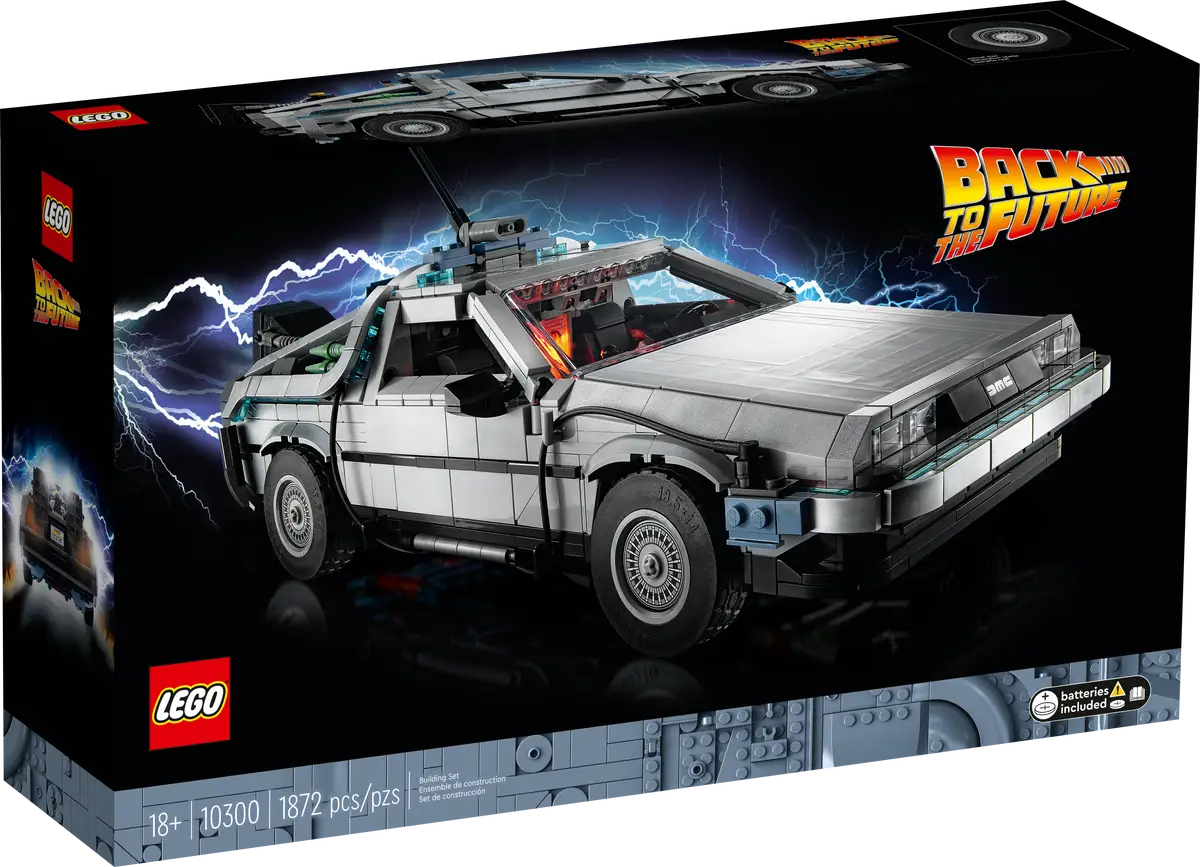 LEGO® Creator 10300 Back to the Future Time Machine Building Kit