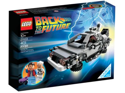 LEGO® Ideas 21103 Back to the Future Delorean Building Kit