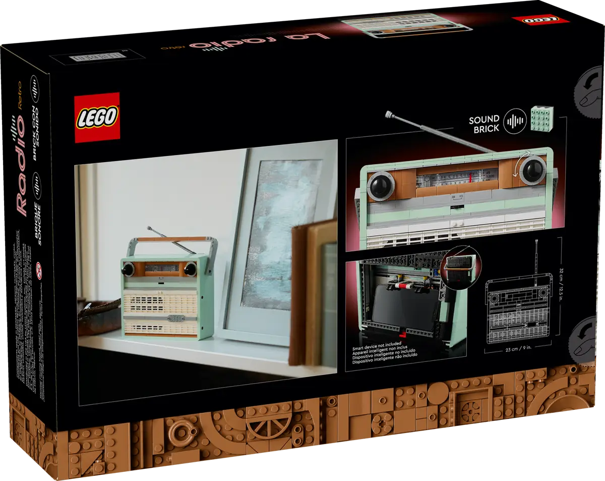 LEGO® Icons 10334 - Retro Radio Preowned Building Kit