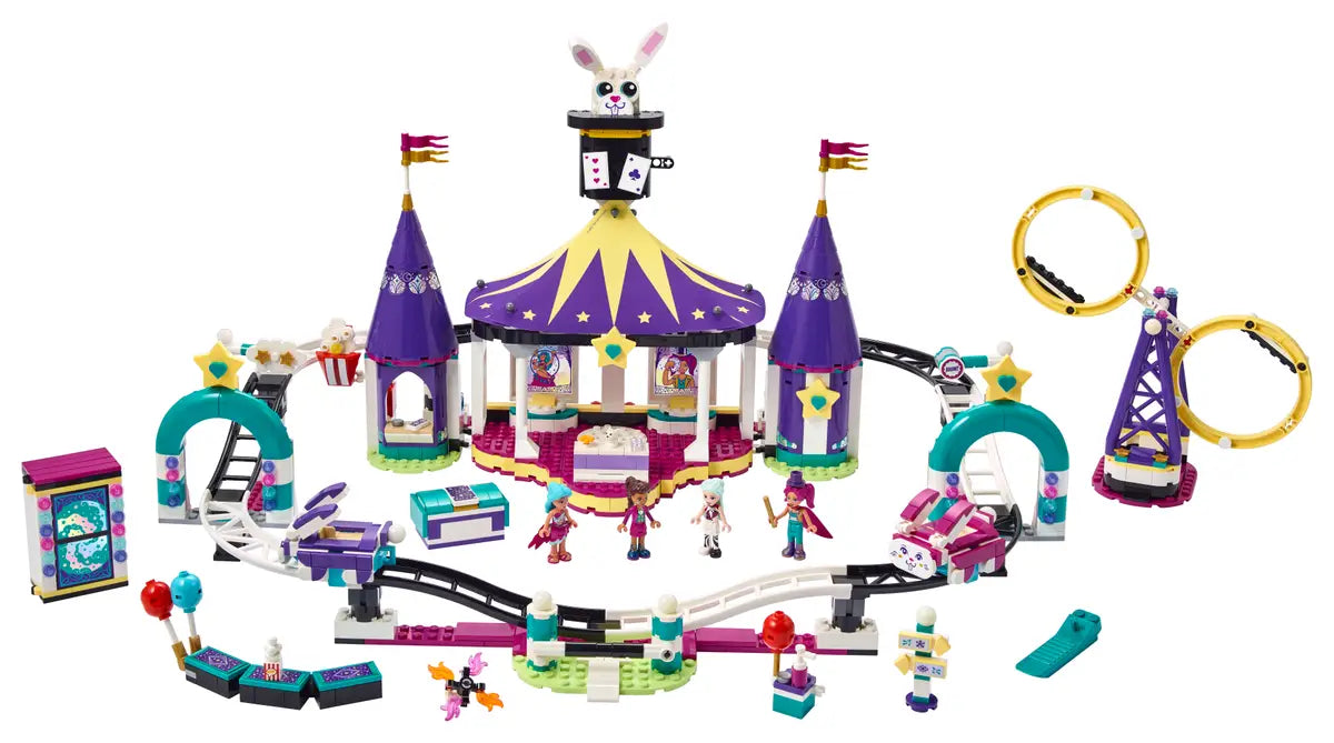 LEGO® Friends 41685 Magical Funfair Rollercoaster Building Kit