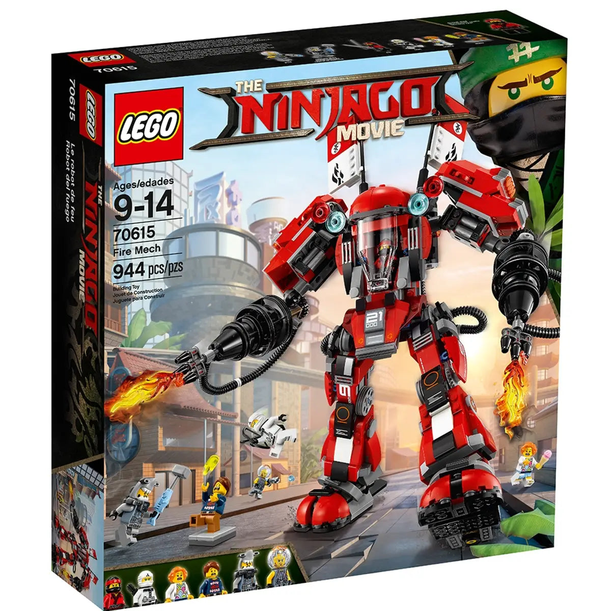 LEGO® The LEGO® NINJAGO Movie 70615 - Fire Mech Preowned Building Kit