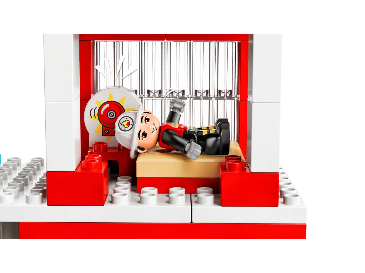 LEGO® DUPLO 10970 Fire Station & Helicopter Building Kit