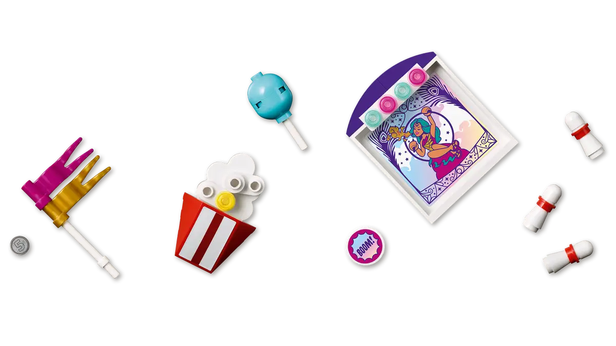 LEGO® Friends 41685 Magical Funfair Rollercoaster Building Kit