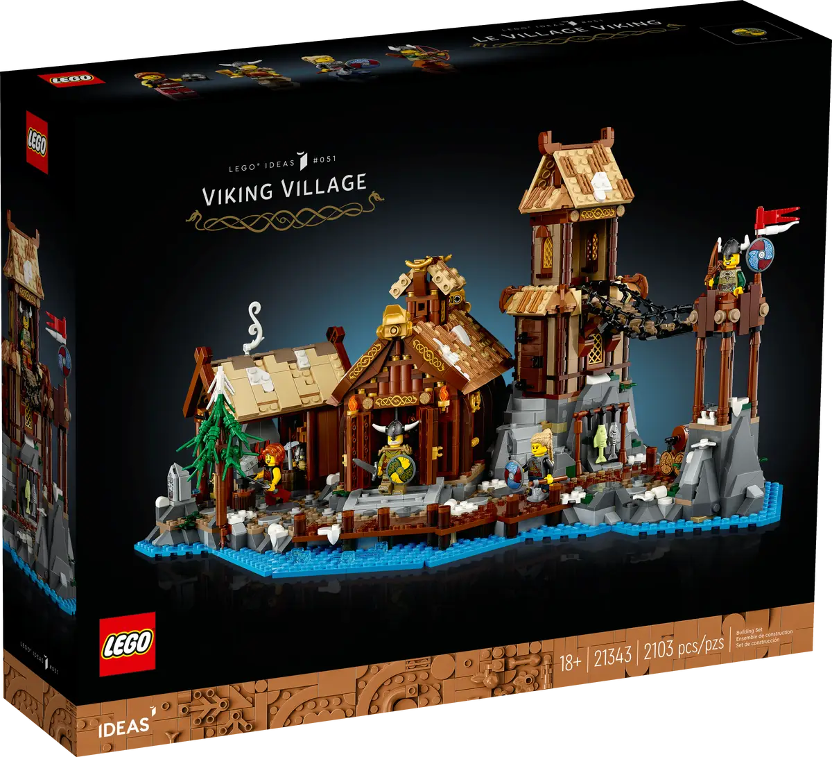 LEGO® Ideas 21343 Viking Village Building Kit