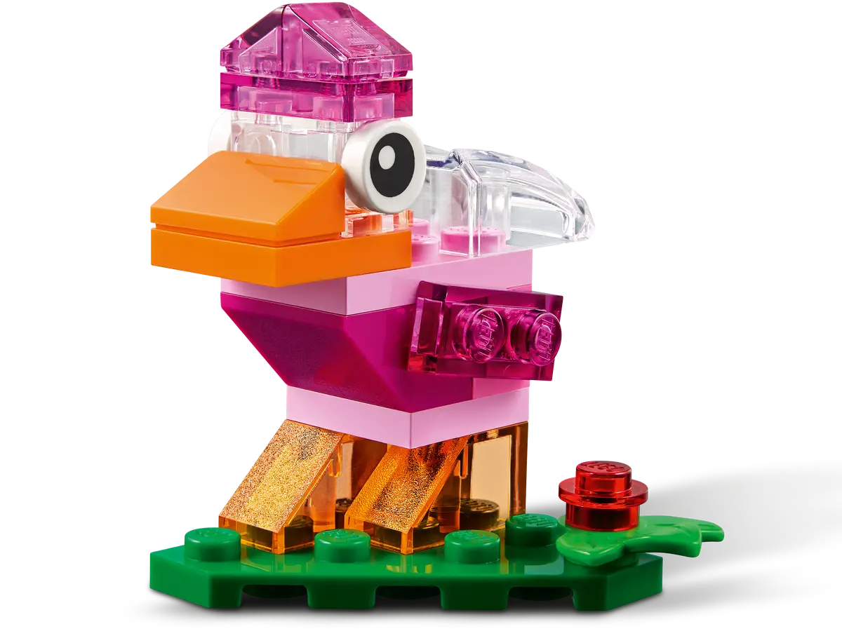 LEGO® Classic 11013 Creative Transparent Bricks Building Kit
