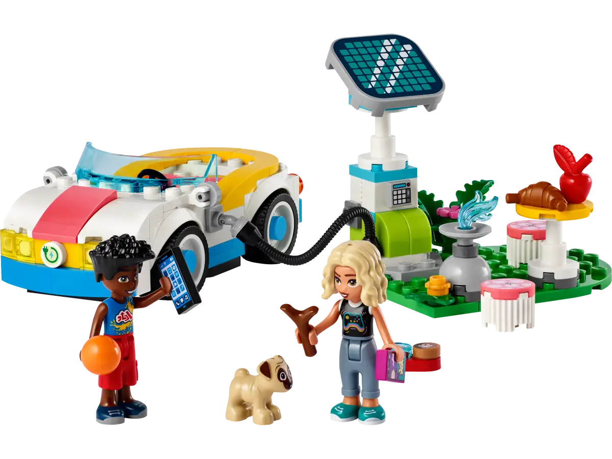 LEGO® Friends 42609 Electric Car and Charger Building Kit