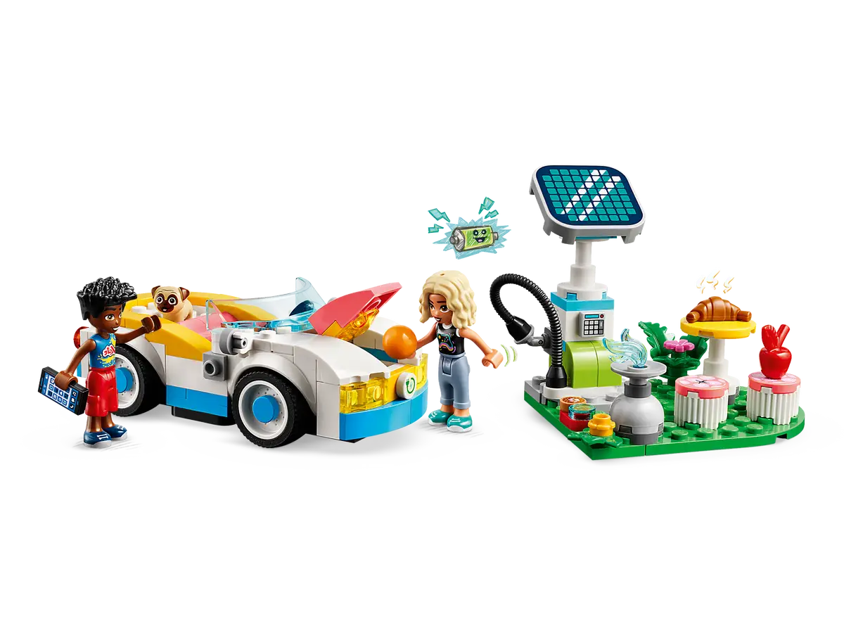 LEGO® Friends 42609 Electric Car and Charger Building Kit