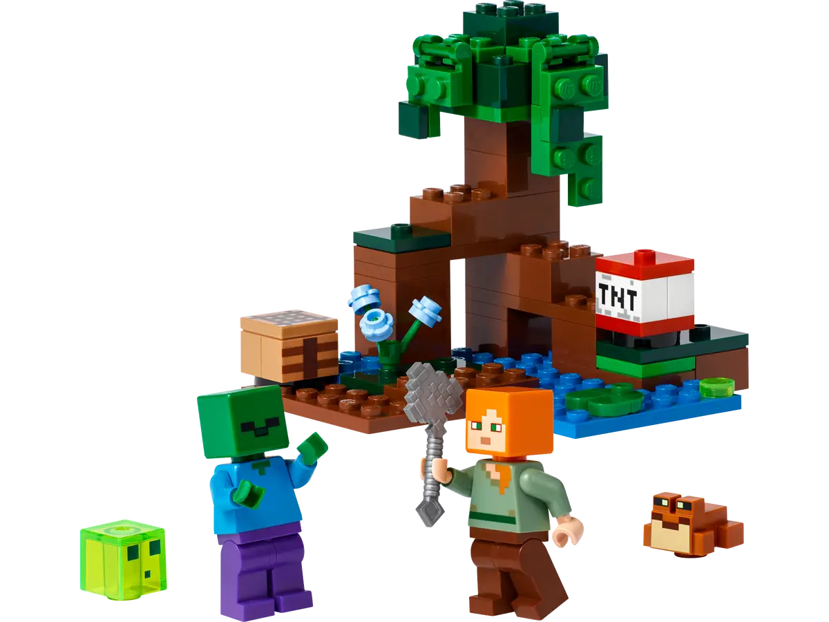 LEGO® Minecraft 21240 The Swamp Adventure Building Kit