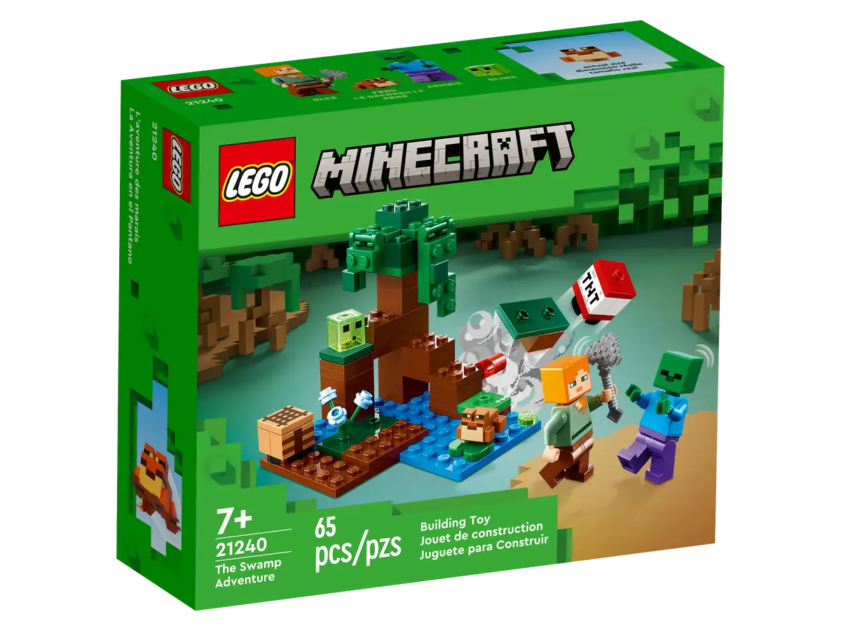 LEGO® Minecraft 21240 The Swamp Adventure Building Kit